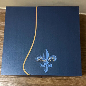 De Venoge Louis XV Champagne Gift “Boxes” W 2 Glass, 1996 -4 available